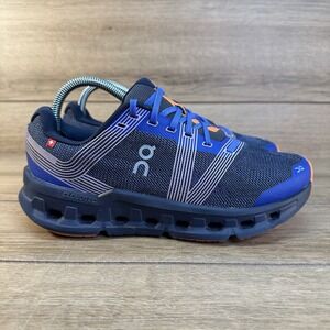 On Cloud Running Cloudgo Shoes Womens 8.5 Indigo Ink Blue Orange 55.98233 READ